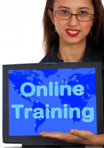 http://www.dreamstime.com/stock-photography-online-training-computer-message-image25153312